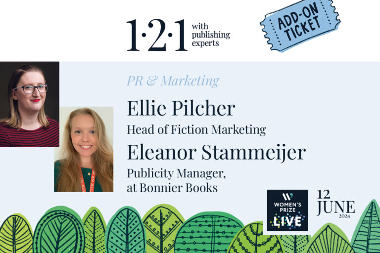 Book a marketing and publicity 121 with publishing experts